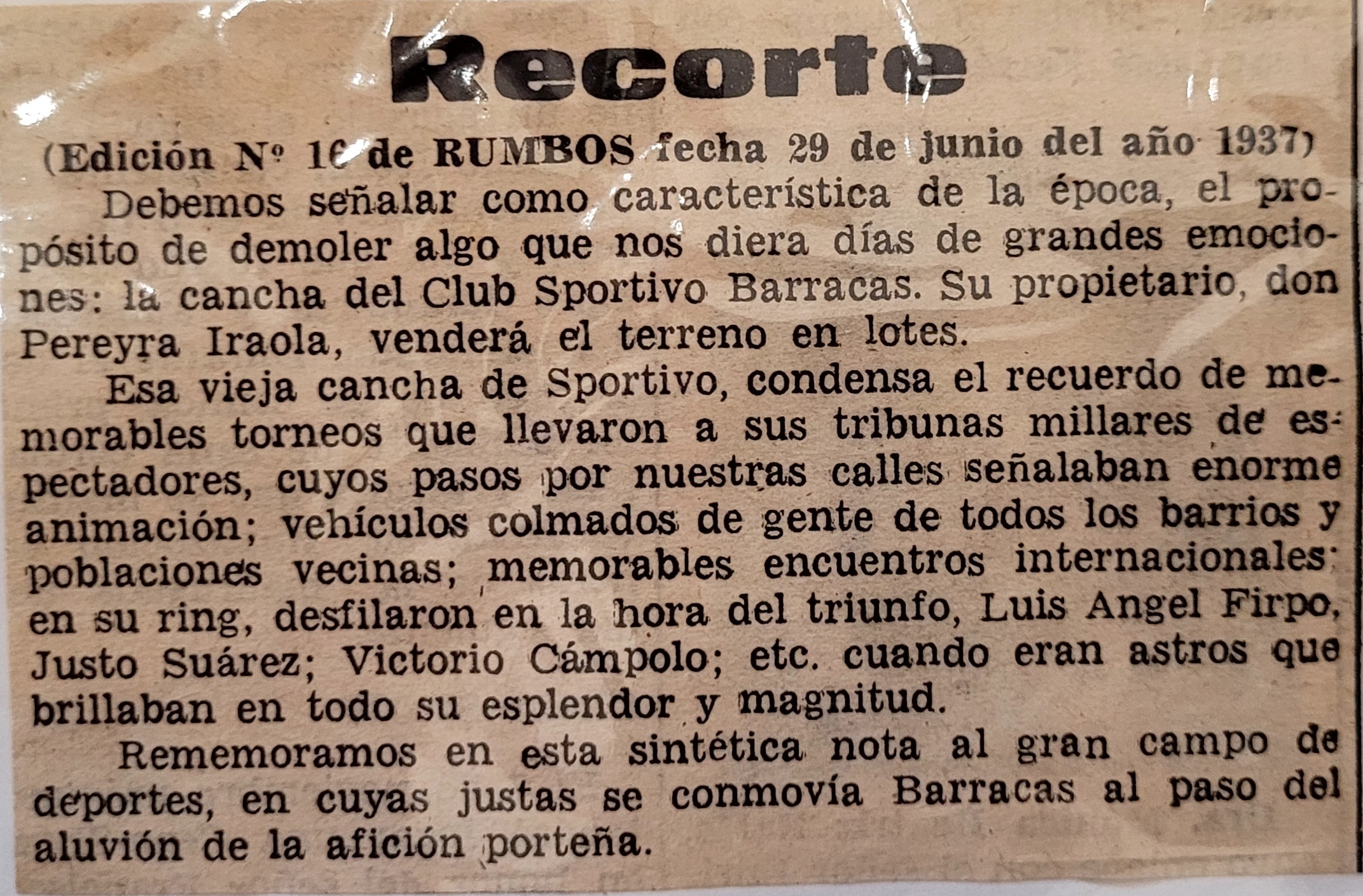 1937   0629   Recorte - Sportivo Barracas